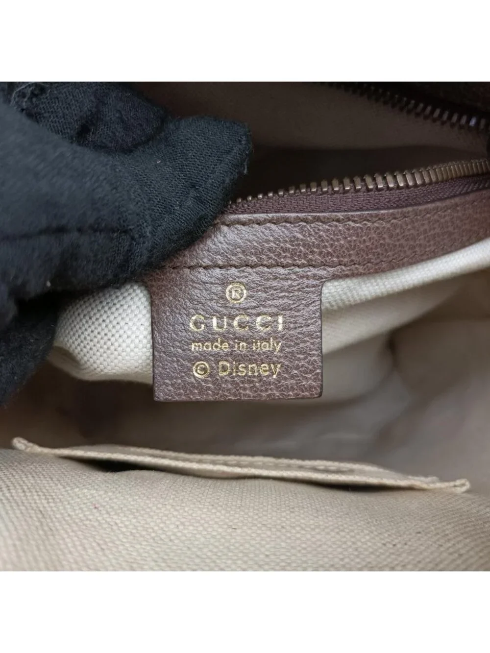 Gucci Three Little Pigs Brown Multicolor Backpack